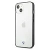 Apple iPhone 13 Mini BMW dėklas Signature Collection (BMHCP13SPCUMRBK) skaidrus