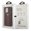 Apple iPhone 13 Mini BMW dėklas odinis Curve Perforate (BMHCP13SRSPPR) raudonos spalvos