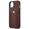 Apple iPhone 13 Mini BMW dėklas odinis Curve Perforate (BMHCP13SRSPPR) raudonos spalvos