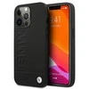 Apple iPhone 13 Pro Max BMW dėklas Signature Logo Imprint (BMHCP13XSLLBK) juodos spalvos