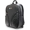 BMW Carbon Pockets & Metal Logo 16" Nešiojamas kompiuteris Backpack - Juodas