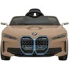 Elektrinė mašina vaikams BMW I4 aukso spalvos