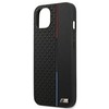 Dėklas BMW BMHCP13STRTBK iPhone 13 mini 5,4" juoda/juodas kietasis M kolekcijos trikampiai