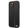 Dėklas BMW BMHCP13STRTBK iPhone 13 mini 5,4" juoda/juodas kietasis M kolekcijos trikampiai