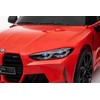 Ramiz Vaikiškas elektromobilis BMW M4 raudonas