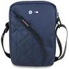 BMW Nylon Pockets & Metal Logo 8" Planšetė Bag - Navy Mėlyna