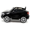 Lean Cars Elektromobilis vaikams BMW X6, juodas, lakuotas kėbulas