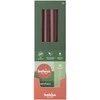 Bolsius Table candles 245/24mm Dark Raudona 4pcs