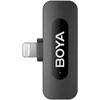 BOYA belaidis mikrofonas BY-V2 V2.0 2.4GHz su 2 siųstuvais ir 1 imtuvu (Lightning) Juodas EU