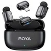 BOYA Mini 2-01 Lightning + USB-C Wireless Microphone Set (2xTX 2xRX) / 2.4GHz / 48kHz/24bit