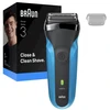 310s barzdaskutė Braun Series 3 Juodas/Blues