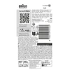 Braun Series 9 96M pakuotės etiketė su QR kodu