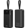 BWOO 65W išorinė baterija 30000 mAh 2x USB-A, 1 x USB-C su LCD ekranu, juoda