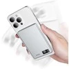 Wekome BWOO ultracienki power bank magnetyczny P75 PD 20W 5000 mAh w aluminiowej obudowie su wyświetlaczem i portem USB-C sidabrinė