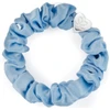 By Eloise London Silk Scrunchie Sidabrinis Heart