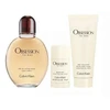 Set Calvin Klein: Obsession Eau De Toilette For Men, 125 ml + Obsession Anti-Sweat Dezodorantas Stick For Men, 75 g + Obsession Calming After-Shave Balm, 75 ml