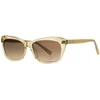 Calvin Klein, Calvin Klein, Sunglasses, Peach, For Women