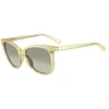 Calvin Klein, Calvin Klein, Sunglasses, 4185S/55, Pale Geltona, For Women