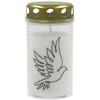 Candela Grave candle with cap 5,6x11,5cm burning time 40h