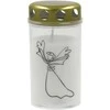 Candela Grave candle with cap 5,6x11,5cm burning time 40h