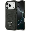Dėklas Guess 4G Double Card Triangle skirtas Apple iPhone 17 Pro juodos spalvos