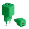 COLORUM laidinis įkroviklis USB-A + USB-C PD 30W CLS30-AC-04 xGreen
