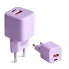 COLORUM laidinis įkroviklis USB-A + USB-C PD 30W CLS30-AC-09 xLavenda
