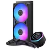„Cooler Master“ „CoolerMaster WAK MasterLiquid 240 Atmos II Pixel LCD“ monitorius