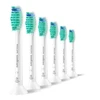 6 dalių šepetėlių galvučių pakuotė Philips Sonicare ProResults HX6016/87, Baltos spalvos