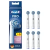 Braun Oral-B Jautrus Clean, 6 vnt., Balta, 3 mėnesiai, Ypač minkštas, Oral-B, Dėžutė