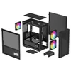 Deepcool CH360 Digital | Juodas | Mid Tower | ATX PS2