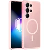 Dėklas 3MK Misty MagCase do Samsung Galaxy S26 Ultra rožinė