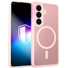 Dėklas 3MK Misty MagCase do Samsung Galaxy S26 rožinė