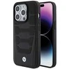 BMW Leather Seats Pattern dėklas iPhone 15 Pro Max - juodas