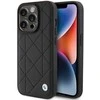 BMW Odinis dygsniuotas dėklas iPhone 15 Pro Max - juodas