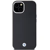 Dėklas Apple iPhone 13 / 14 / 15 BMW Signature Wrapped Metal MagSafe (BMHMP14S23PUFWK) juodos spalvos