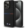 BMW M Silikoninis Pattern MagSafe Apple iPhone 15 Pro - dėklas telefonui juodos spalvos