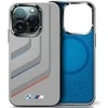 BMW BMHMP16X23SLIG Apple iPhone 16 Pro Max 6.9" dėklas telefonui pilkos spalvos Silikoninis Turning Lines MagSafe