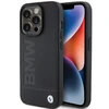 Dėklas BMW BMHCP15XSLLBK Apple iPhone 15 Pro Max 6.7"juodos spalvos Leather Hot Stamp