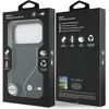Dėklas BMW M Carbon Line ir MagSafe logotipas Apple iPhone 17 Pro, geltonas