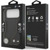 BMW M Carbon Line ir logotipo „MagSafe“ dėklas, skirtas iPhone 17 Pro Max - Raudona