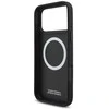 Dėklas BMW M Carbon Line & Logo MagSafe Apple iPhone 17 Pro Max geltonas