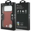 BMW M FW Metal Logo MagSafe dėklas skirtas Apple iPhone 17 Pro Max Raudona