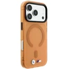 Dėklas BMW M IML Frosted Metal Logo & Trims MagSafe Case, skirtas iPhone 17 Pro / 18 Pro – Oranžinė