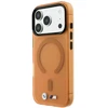 Dėklas BMW M IML Frosted Metal Logo & Trims MagSafe Case, skirtas iPhone 17 Pro / 18 Pro – Oranžinė