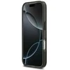BMW M IML Metal Mygtukai Tricolor Lines MagSafe dėklas iPhone 17 Pro juodos spalvos