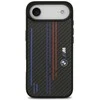 Dėklas BMW M Kevlar Lines & Logo MagSafe Apple iPhone Air juodos spalvos