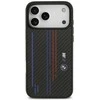 Dėklas BMW M Kevlar Lines & Logo MagSafe Apple iPhone 17 Pro Max juodos spalvos