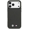 BMW M Kevlar Matt MagSafe dėklas Apple iPhone 17 Pro Max juodos spalvos