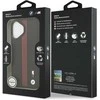 BMW M Perskirtasated Stripe Logo MagSafe dėklas skirtas Apple iPhone 17 raudonos spalvos